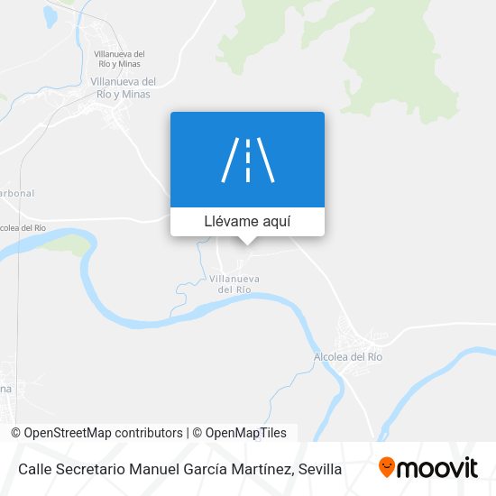 Mapa Calle Secretario Manuel García Martínez