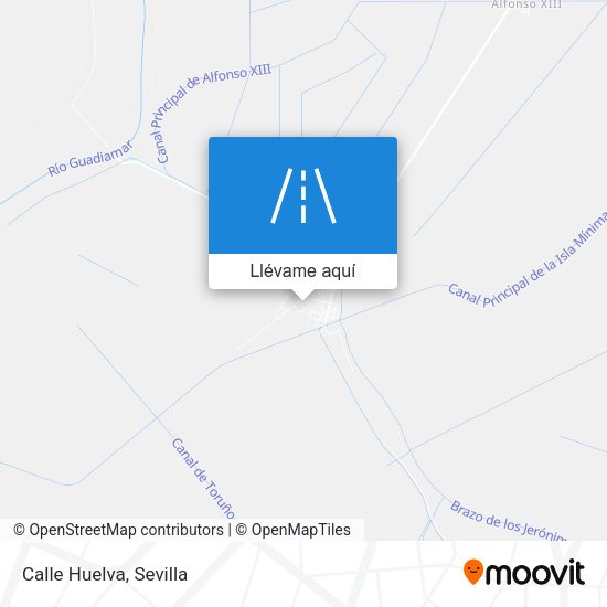 Mapa Calle Huelva