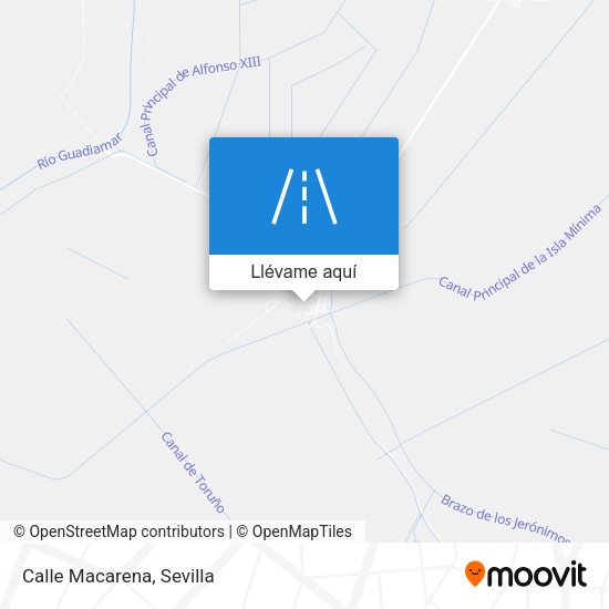 Mapa Calle Macarena