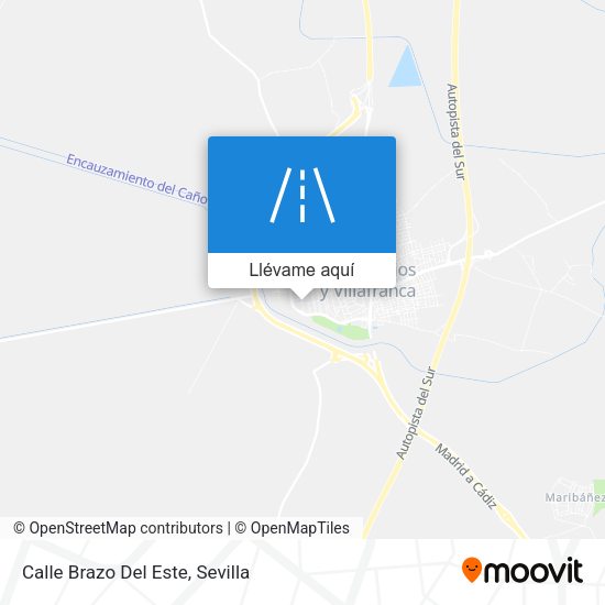 Mapa Calle Brazo Del Este
