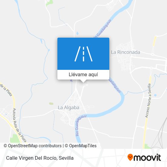 Mapa Calle Virgen Del Rocío