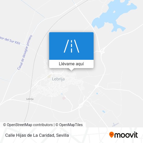 Mapa Calle Hijas de La Caridad