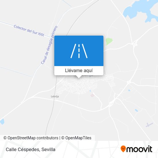 Mapa Calle Céspedes
