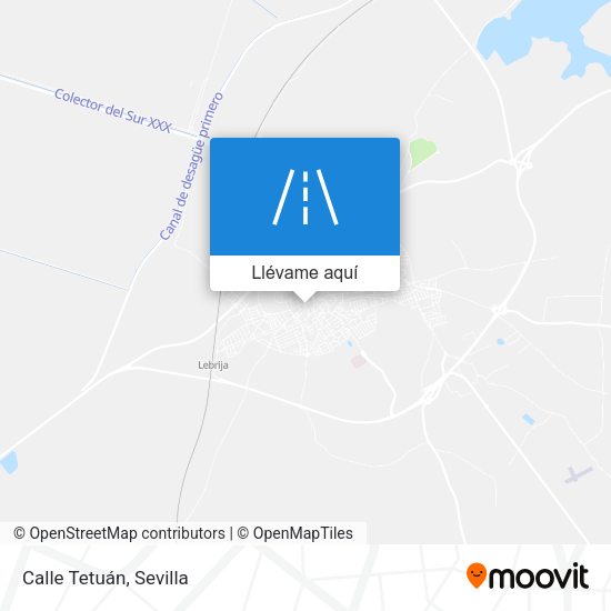 Mapa Calle Tetuán