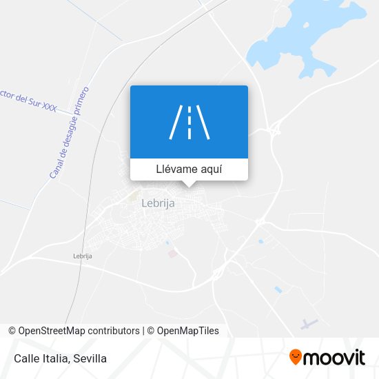Mapa Calle Italia