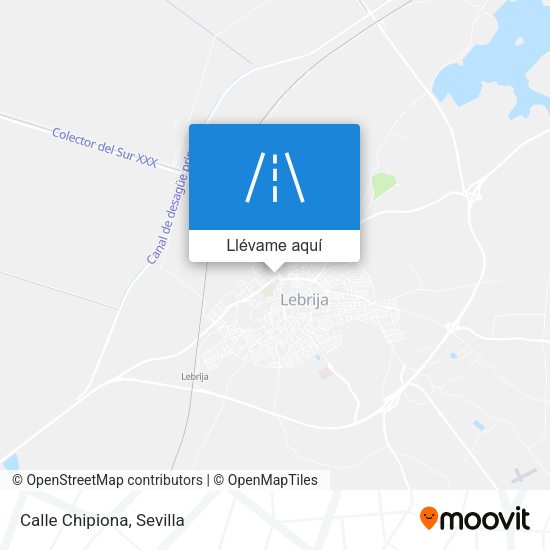 Mapa Calle Chipiona