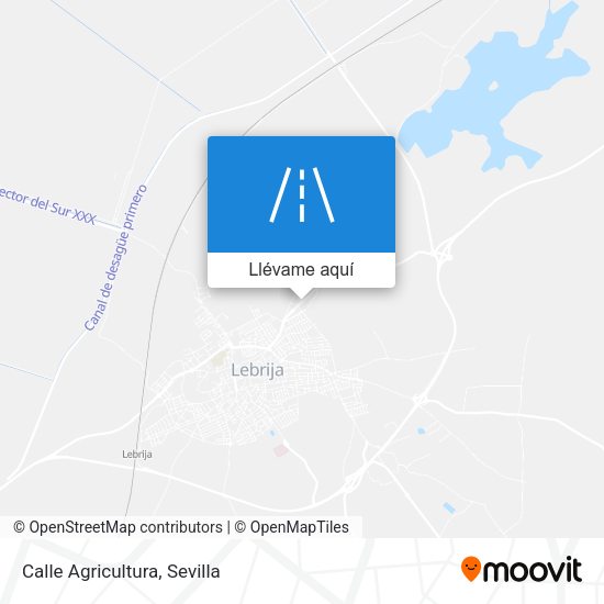 Mapa Calle Agricultura