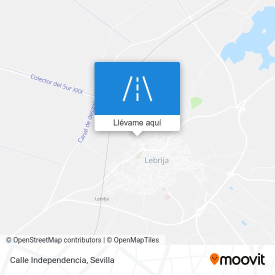 Mapa Calle Independencia