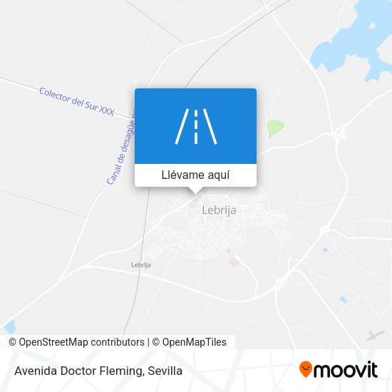 Mapa Avenida Doctor Fleming