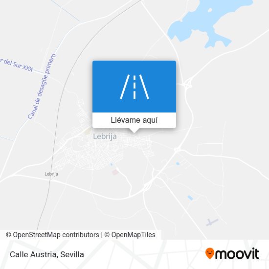Mapa Calle Austria