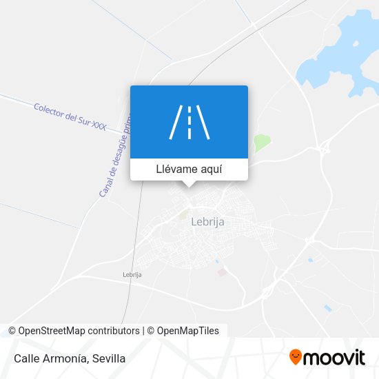Mapa Calle Armonía