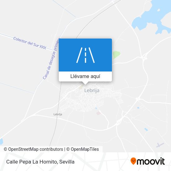 Mapa Calle Pepa La Hornito