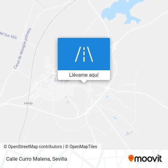 Mapa Calle Curro Malena