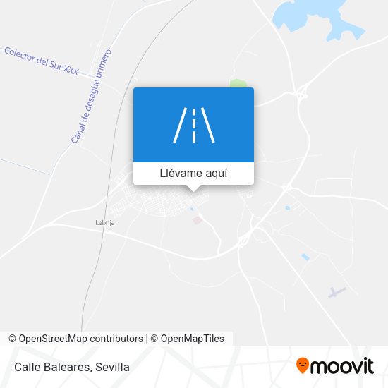 Mapa Calle Baleares