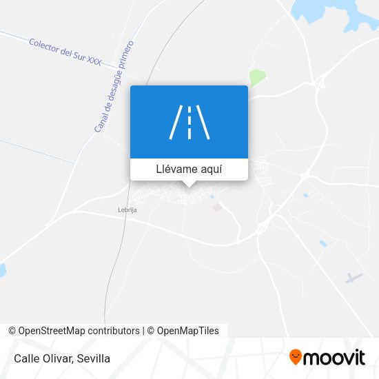 Mapa Calle Olivar