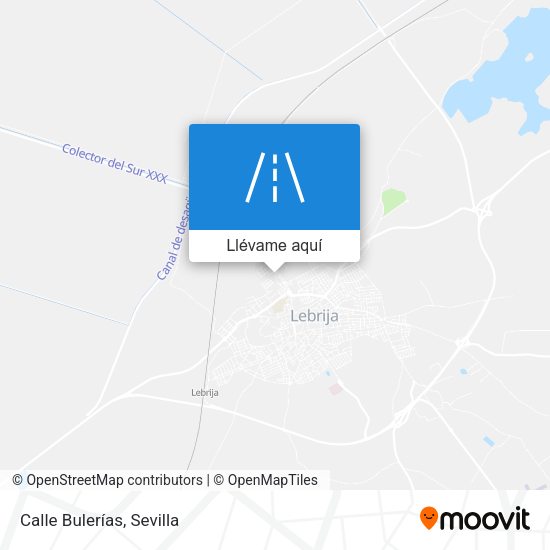 Mapa Calle Bulerías
