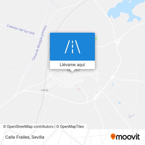 Mapa Calle Frailes