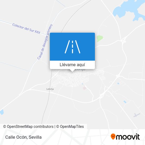 Mapa Calle Ocón