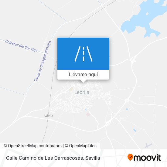 Mapa Calle Camino de Las Carrascosas
