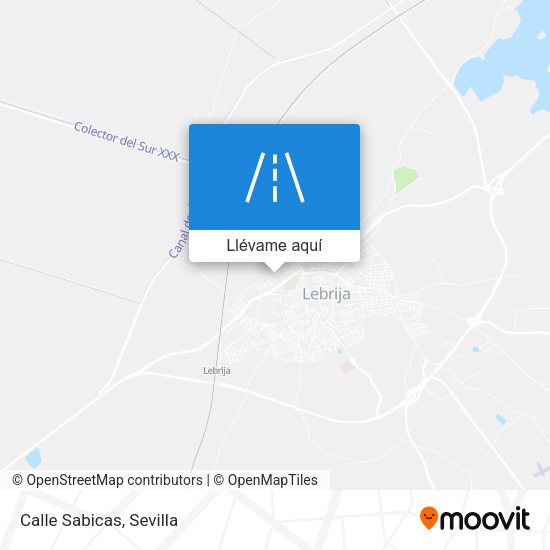 Mapa Calle Sabicas
