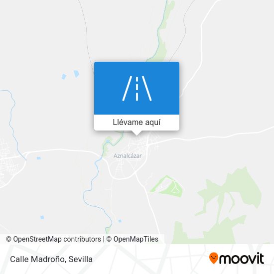 Mapa Calle Madroño