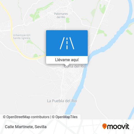 Mapa Calle Martinete