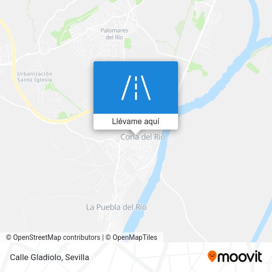 Mapa Calle Gladiolo
