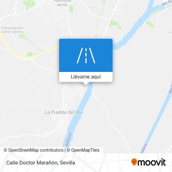 Mapa Calle Doctor Marañón