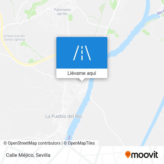 Mapa Calle Méjico