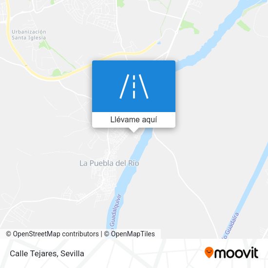 Mapa Calle Tejares