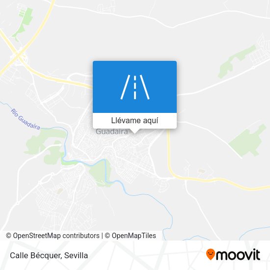 Mapa Calle Bécquer