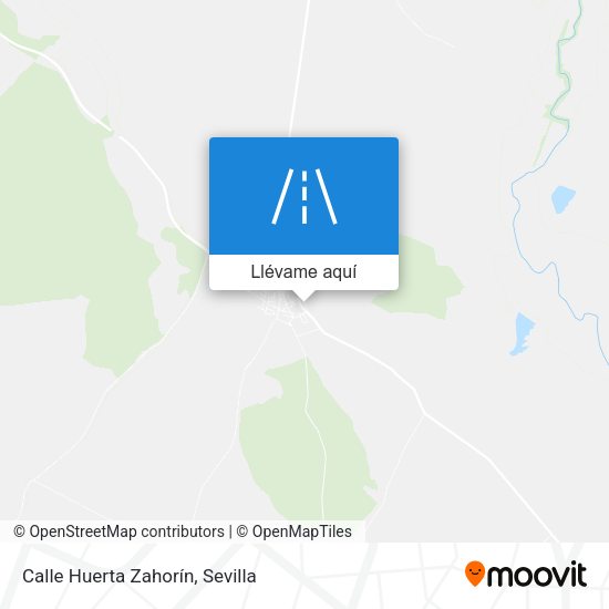 Mapa Calle Huerta Zahorín