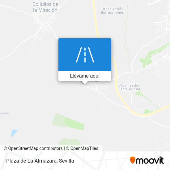 Mapa Plaza de La Almazara