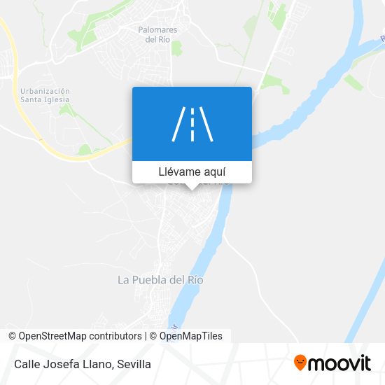 Mapa Calle Josefa Llano