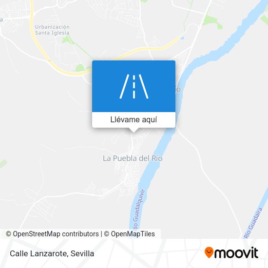 Mapa Calle Lanzarote