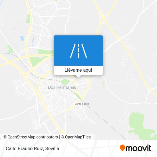 Mapa Calle Braulio Ruiz