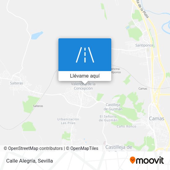 Mapa Calle Alegría