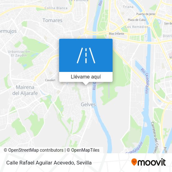 Mapa Calle Rafael Aguilar Acevedo