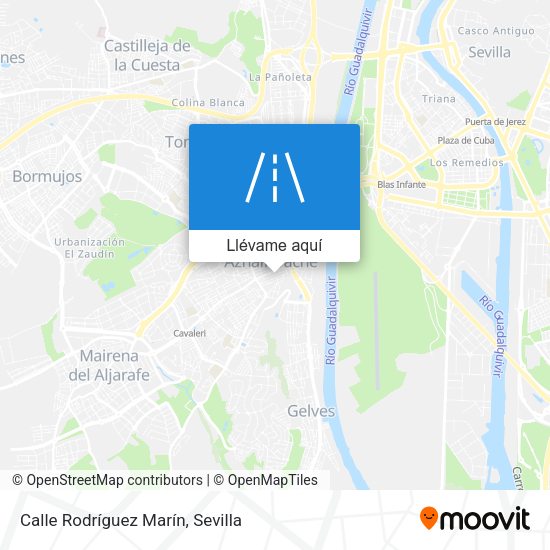 Mapa Calle Rodríguez Marín