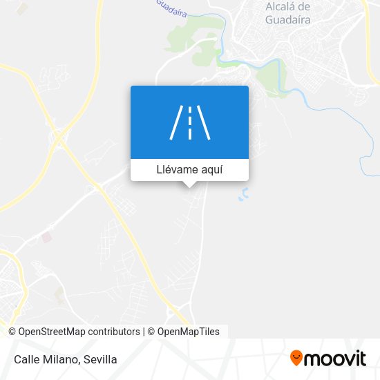 Mapa Calle Milano