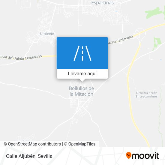 Mapa Calle Aljubén