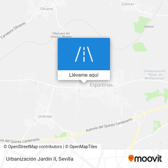Mapa Urbanización Jardín II