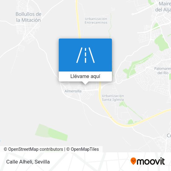 Mapa Calle Alheli
