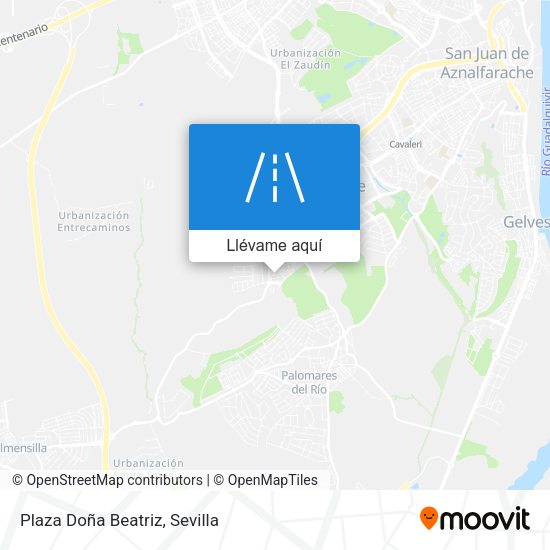 Mapa Plaza Doña Beatriz