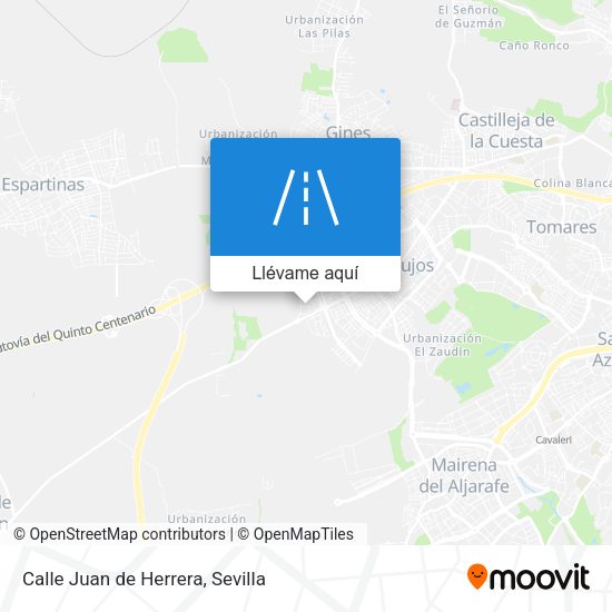 Mapa Calle Juan de Herrera
