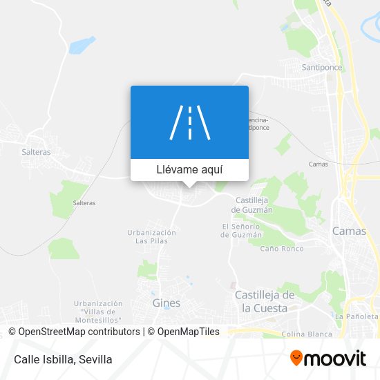 Mapa Calle Isbilla