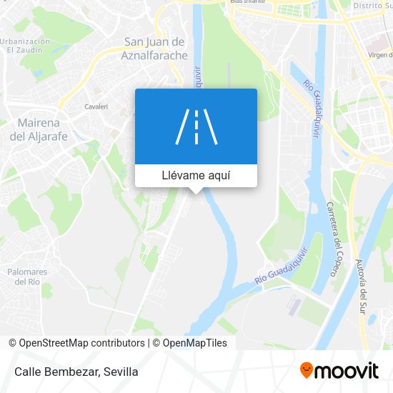 Mapa Calle Bembezar