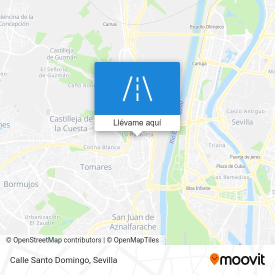 Mapa Calle Santo Domingo