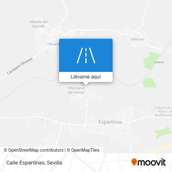 Mapa Calle Espartinas