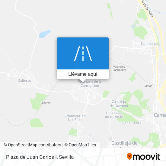Mapa Plaza de Juan Carlos I